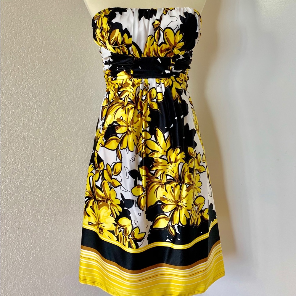 BCBG Paris Strapless Dress